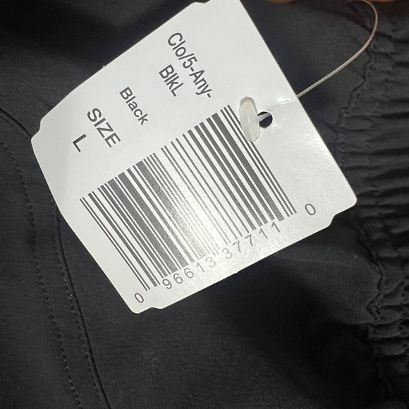 Human Kind Swim, Boardshort — 5” - Black / L / 5″ - Picture 7 of 10